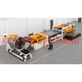 cut to length line machine steel coil straightening and leveling steel plate cutting machine